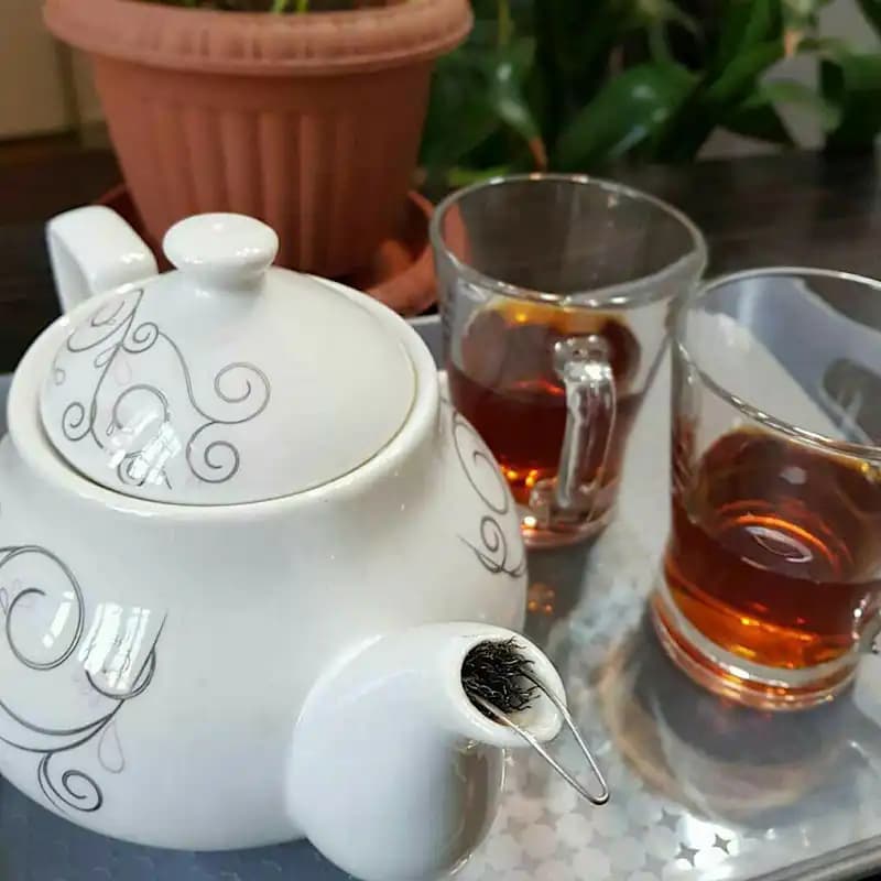 چای صاف کن چتری قوری بسته 3 عددی — تصویر ۹