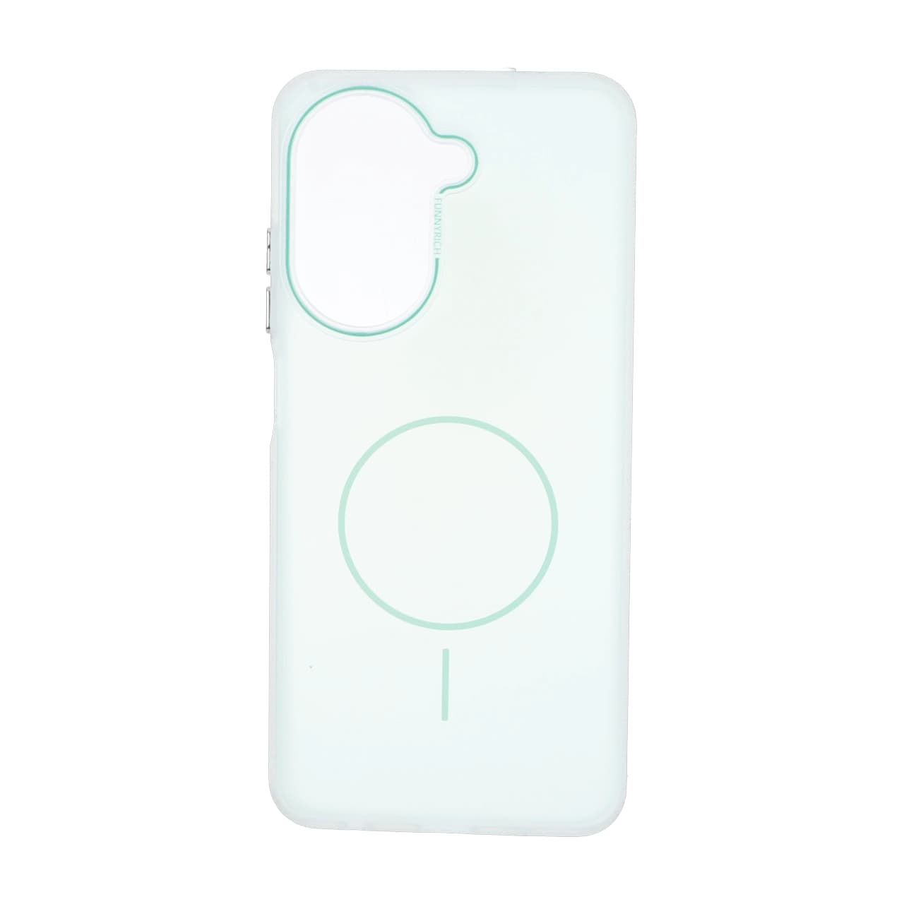 قاب مات Funnyrich طرح مگ سیف دور مات Xiaomi Redmi 15 4G – سبز