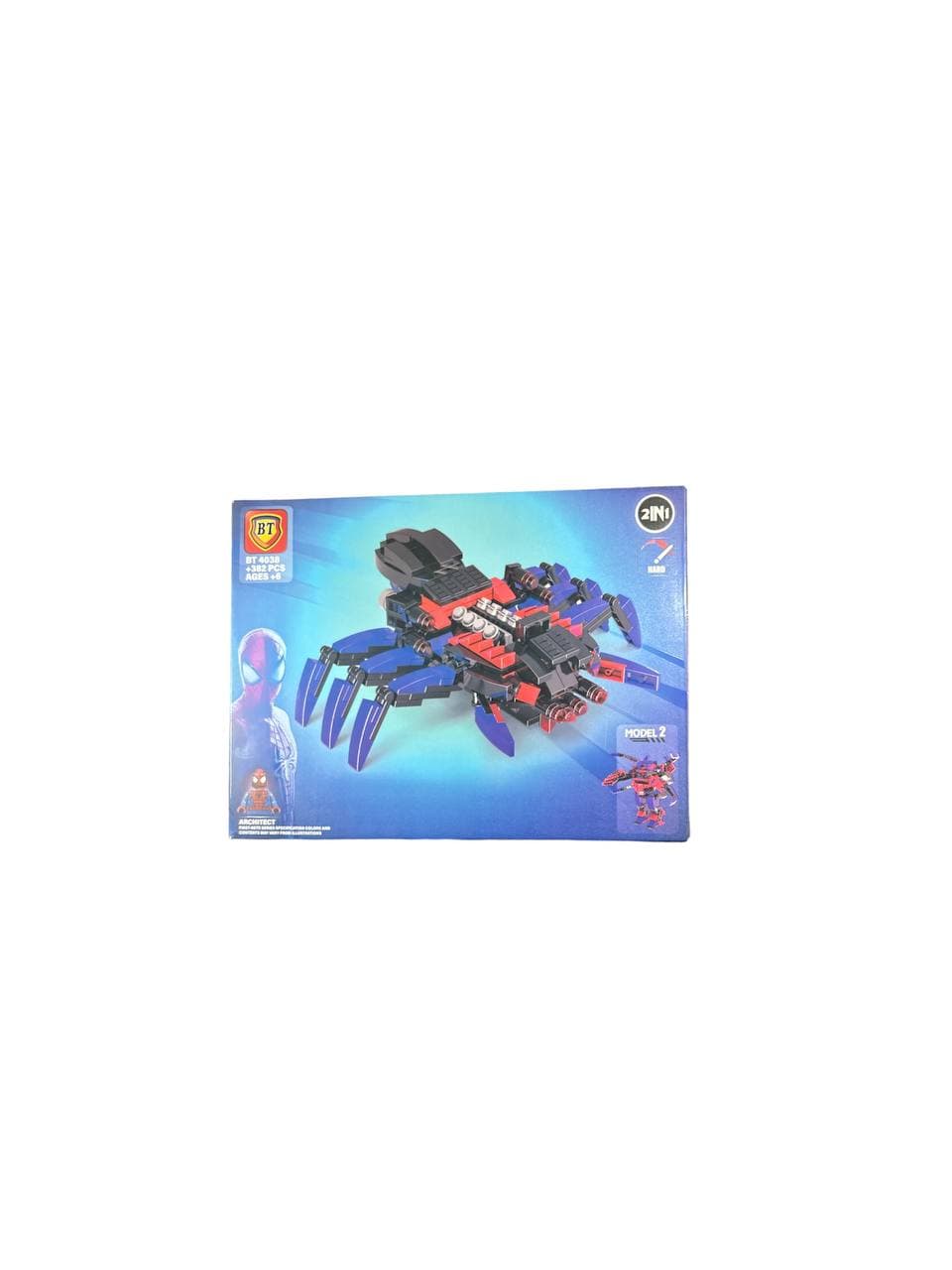 لگو اسپایدرمن مدل spider man کد bt4038