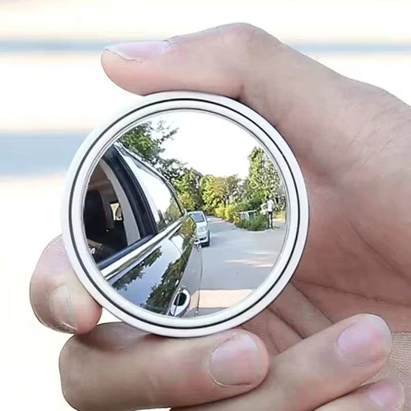 آینه محدب نقطه کور قابل تنظیم خودرو مدل E360 بسته 2 عددی — تصویر ۲