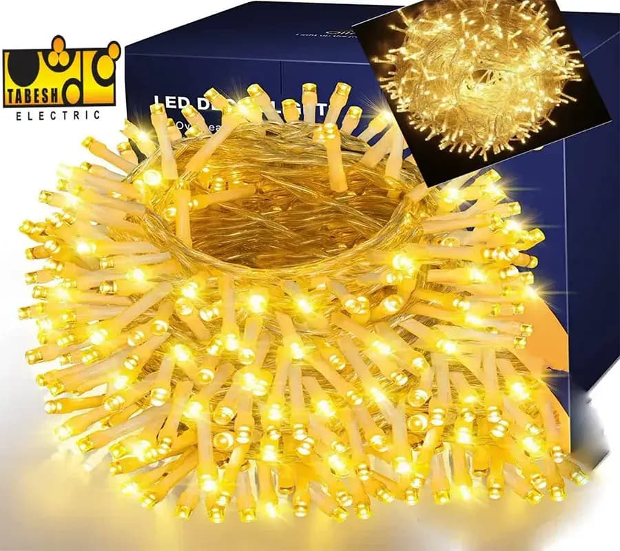 ریسه سوزنی 100 متری سفید-آفتابی-مولتی