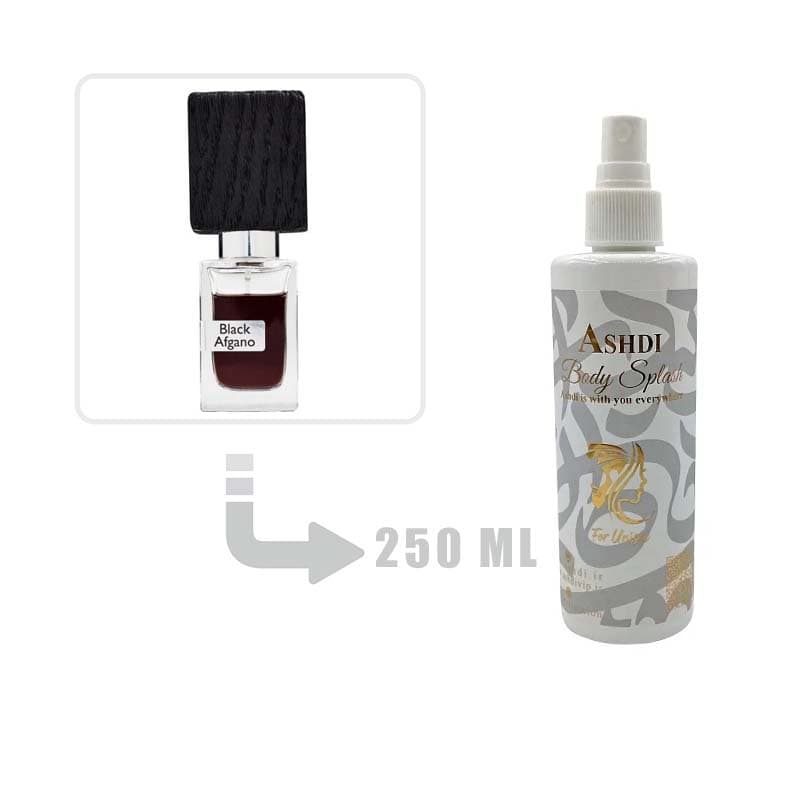 بادی اسپلش بلک افغان مردانه و زنانه (ناسوماتو بلک افگانو) 250 میل | Nasomatto Black Afgano 250ml — تصویر ۲