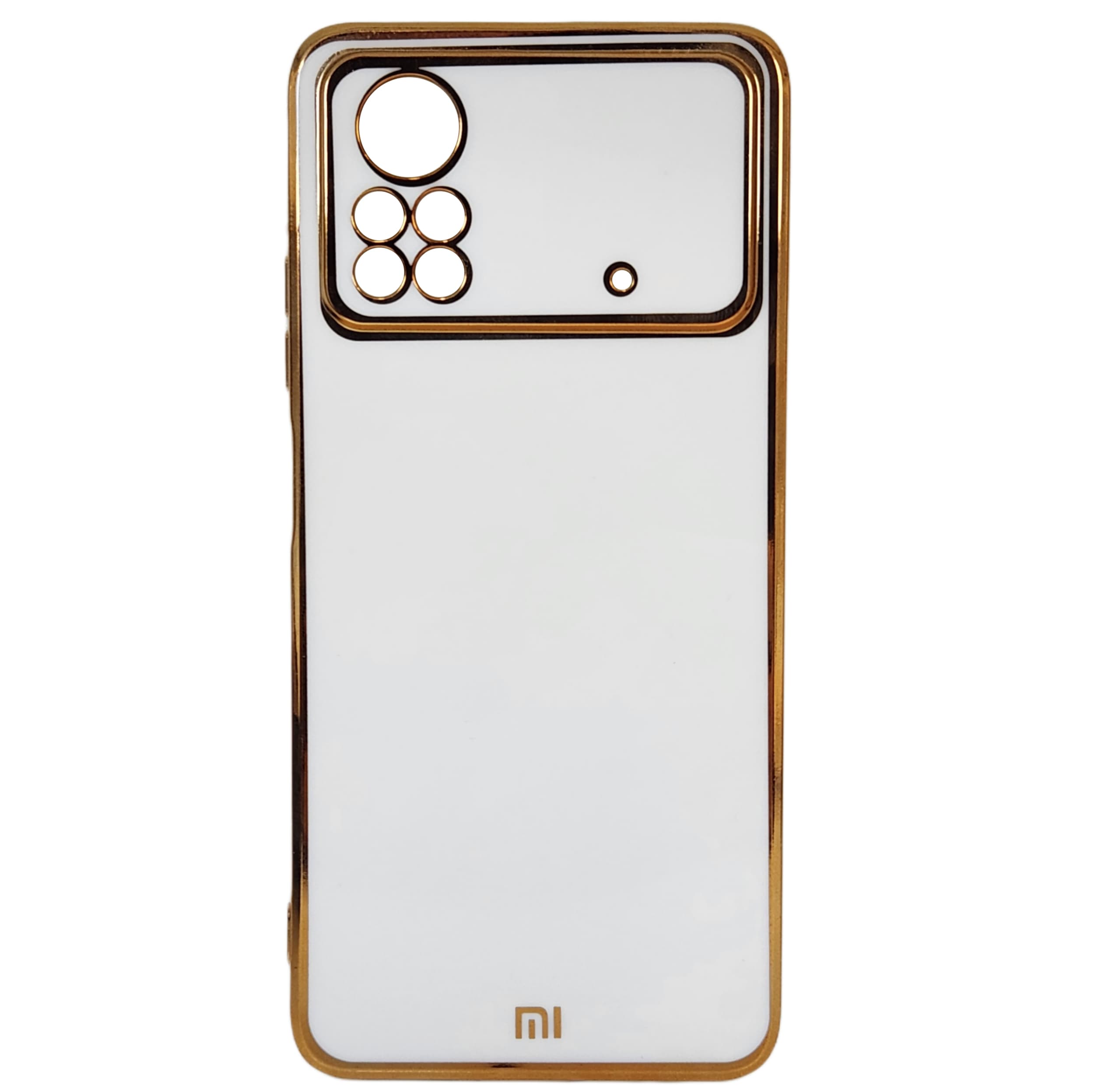 قاب دور طلایی مدل My Case مناسب شیائومی POCO X4 Pro — تصویر ۳