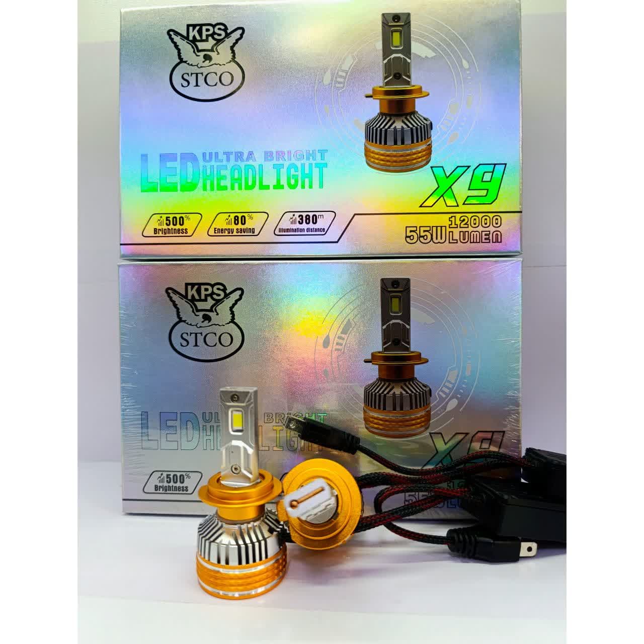 هدلایت x9 برند استیکو