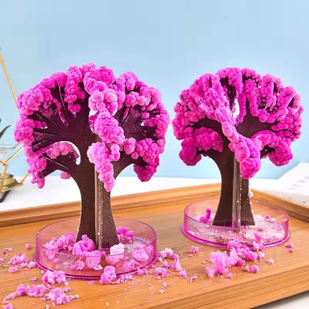 درخت جادویی ساکورا طرح شکوفه گیلاس