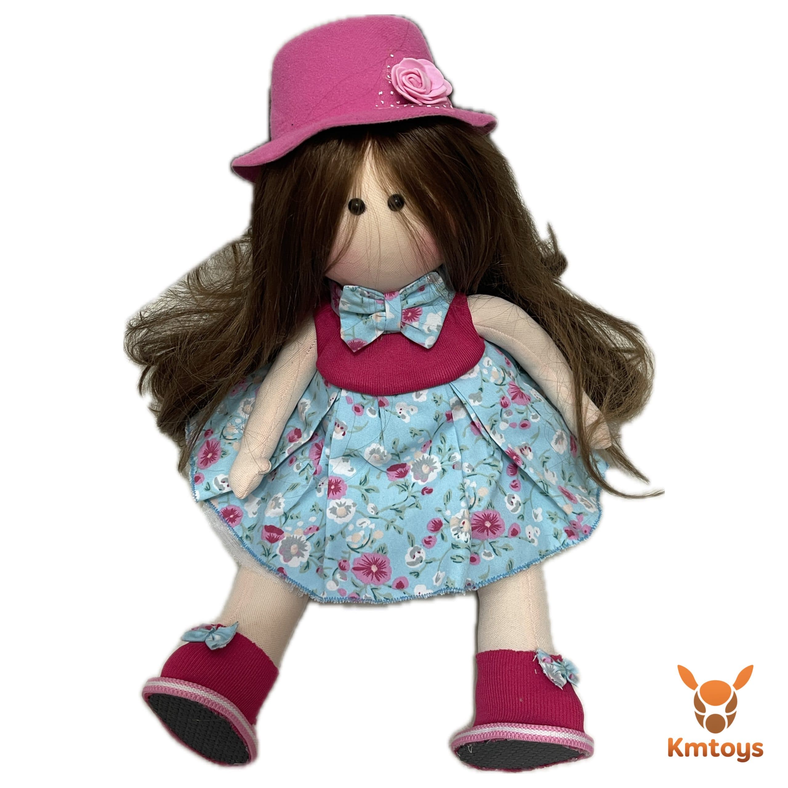 عروسک دست‌ساز روسی دخترانه بزرگ 50 سانت