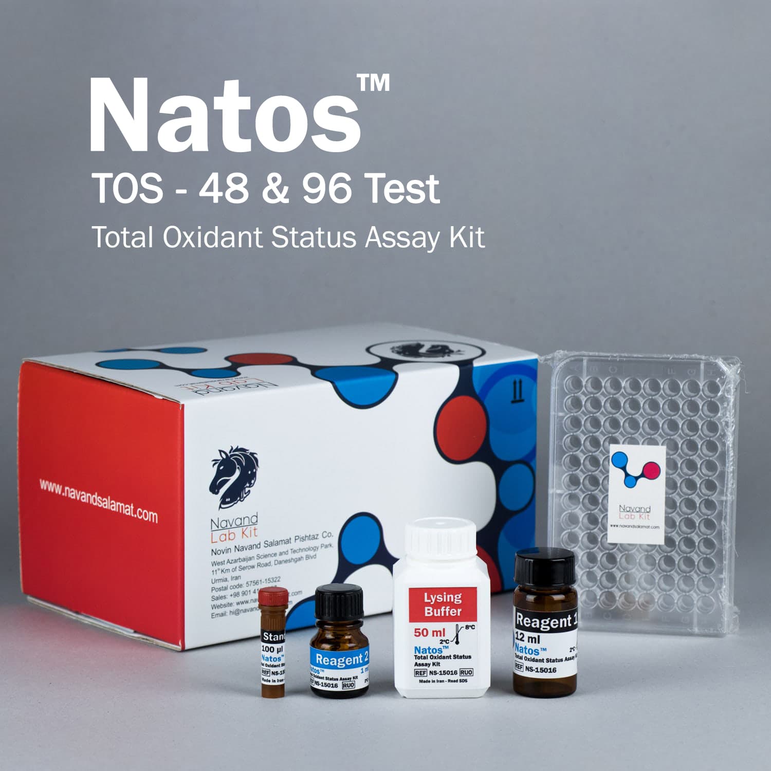 کیت سنجش وضعیت اکسیدان TOS