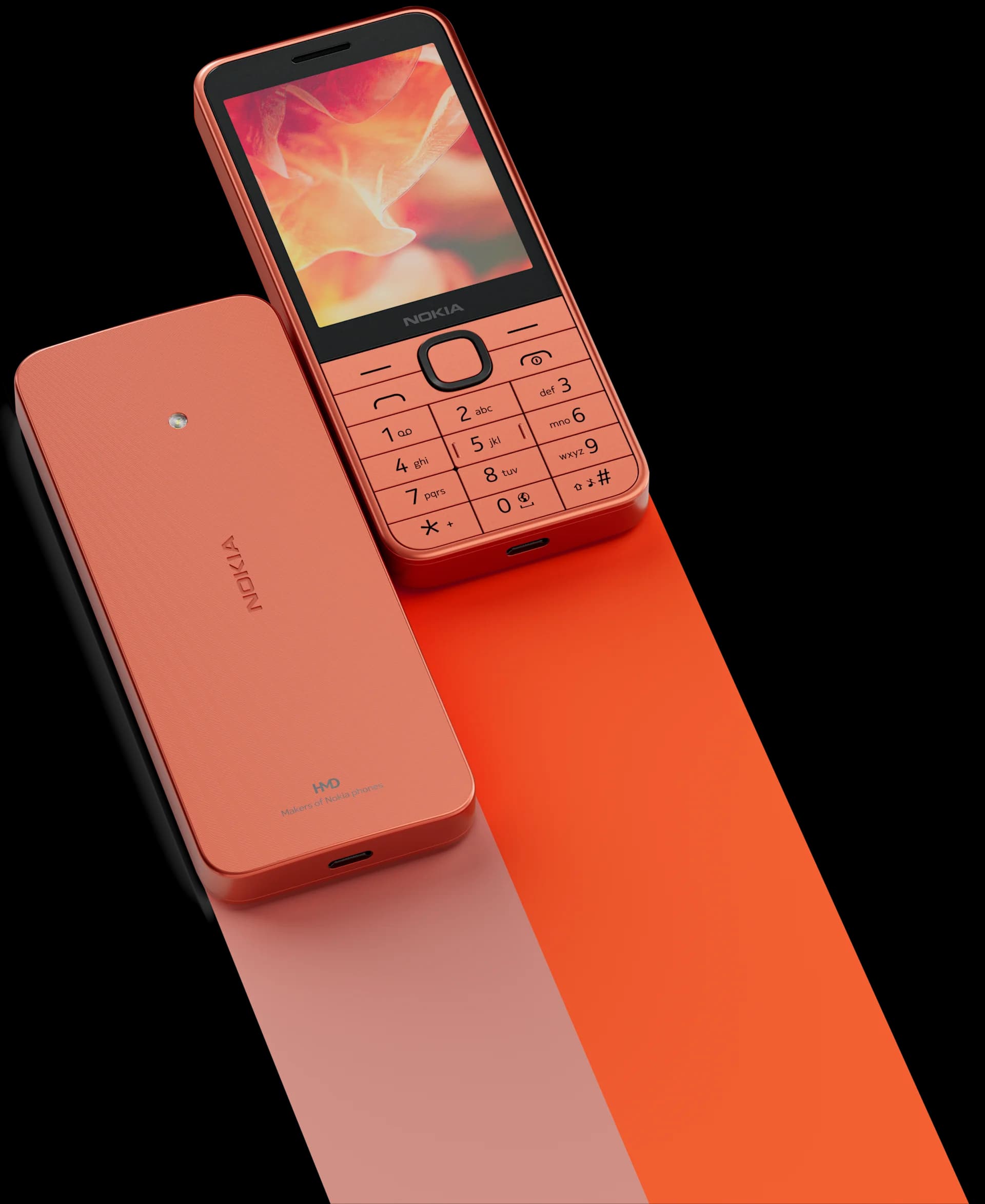 گوشی موبایل ساده نوکیا Nokia 220 4G (2024) دکمه‌ای با پشتیبانی از شبکه 4G