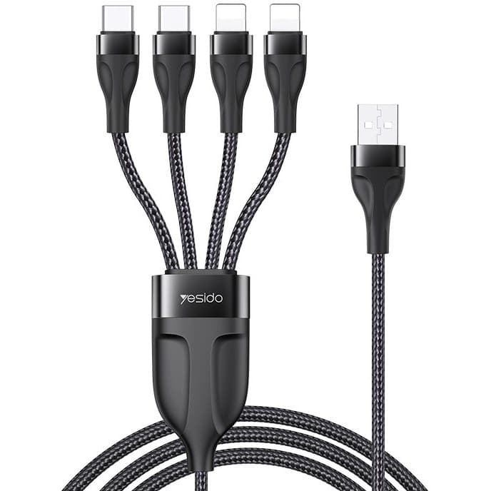 کابل چند کاره Yesido CA111 4 in 1 Data Cable