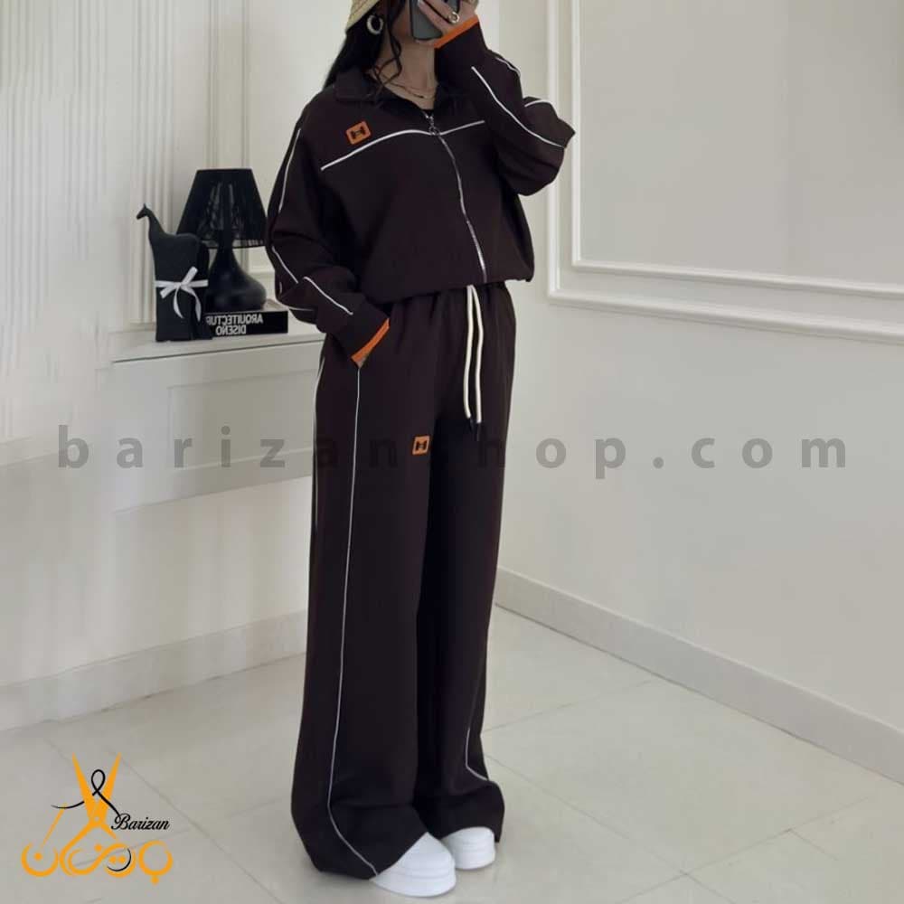 ست سویشرت و شلوار زنانه هرمس خرجکاری (فروش عمده)