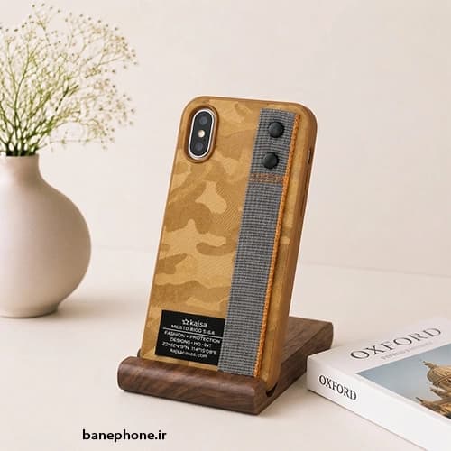 قاب محافظ کجسا چریکی بندی برای گوشی آیفون — تصویر ۲