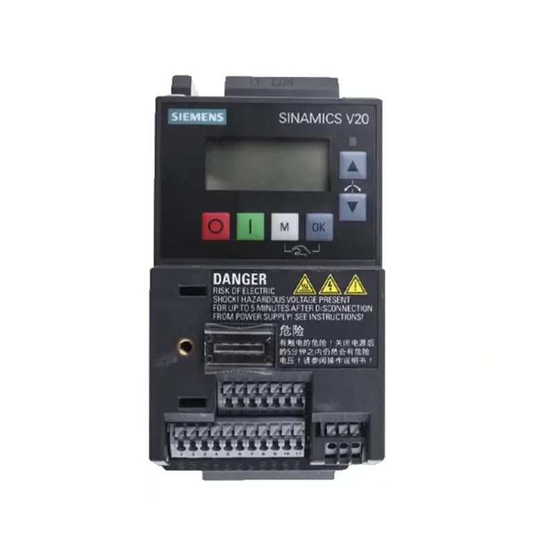 اینورتر تک فاز زیمنس سری v20 مدل 6SL3210-5BB17-5BV1