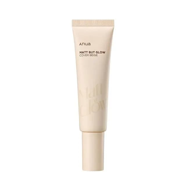 ضدآفتاب رنگی آنوا مدل مات با جلوه طبیعی پوست حجم ۵۰ میلی‌لیتر Anua Matt But Glow Cover Beige