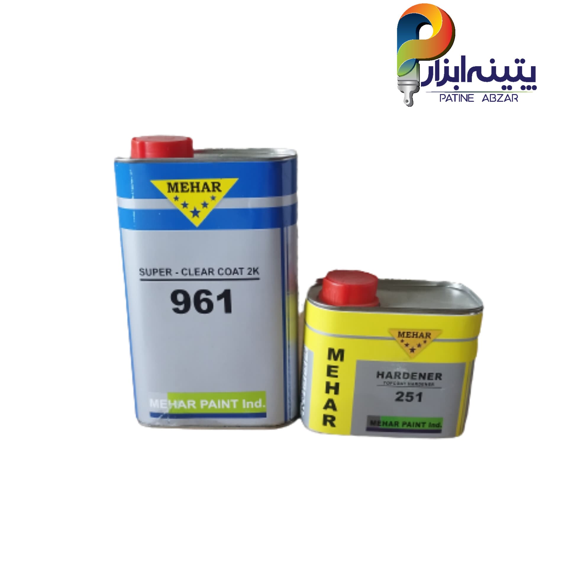 کیلر دو جزیی اتومبیلی (پلی اورتان) محار با هاردنر