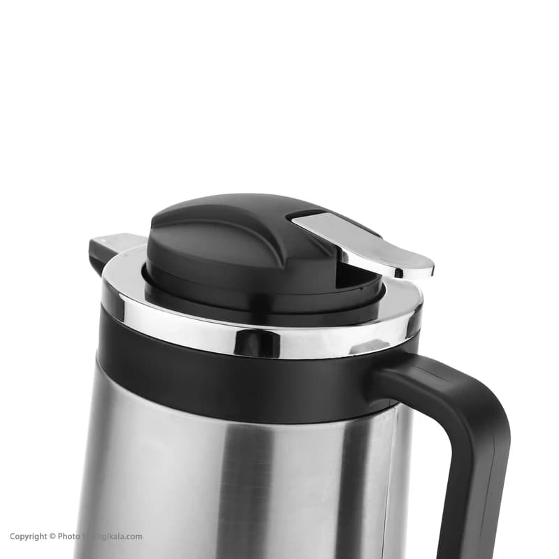 فلاسک یونیک مدل UN-1802 ظرفیت ۱ لیتر استیل شیشه دار — تصویر ۳