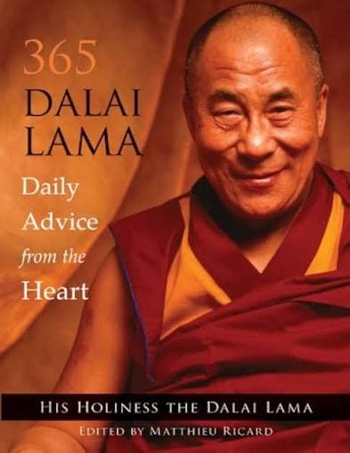کتاب 365 Dalai Lama: Daily Advice from the Heart (۳۶۵ روز با دالایی لاما: توصیه‌های روزانه از قلب) نسخه انگلیسی PDF | دالایی لاما
