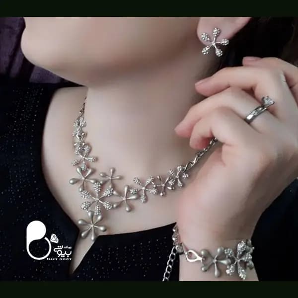 ست کامل طرح گل بابونه