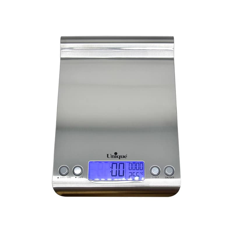 ترازوی آشپزخانه یونیک مدل UN6502 ظرفیت ۵ کیلوگرم استیل