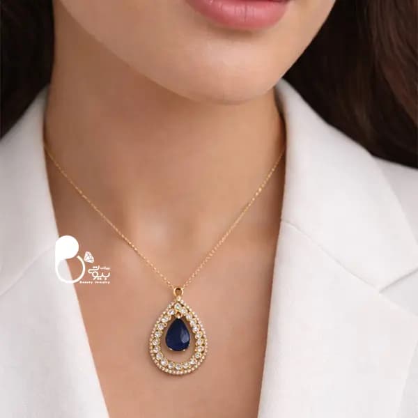 گردنبند نگین رقصان اتریشی