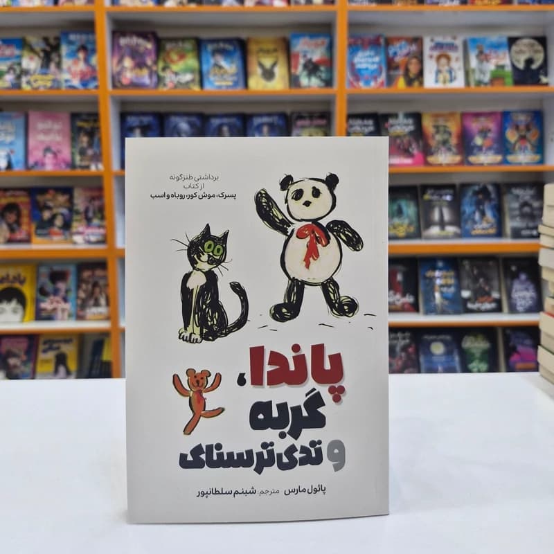 *کتاب پاندا گربه و تدی ترسناک اثر پایول مارس انتشارات آبیژ* — تصویر ۲