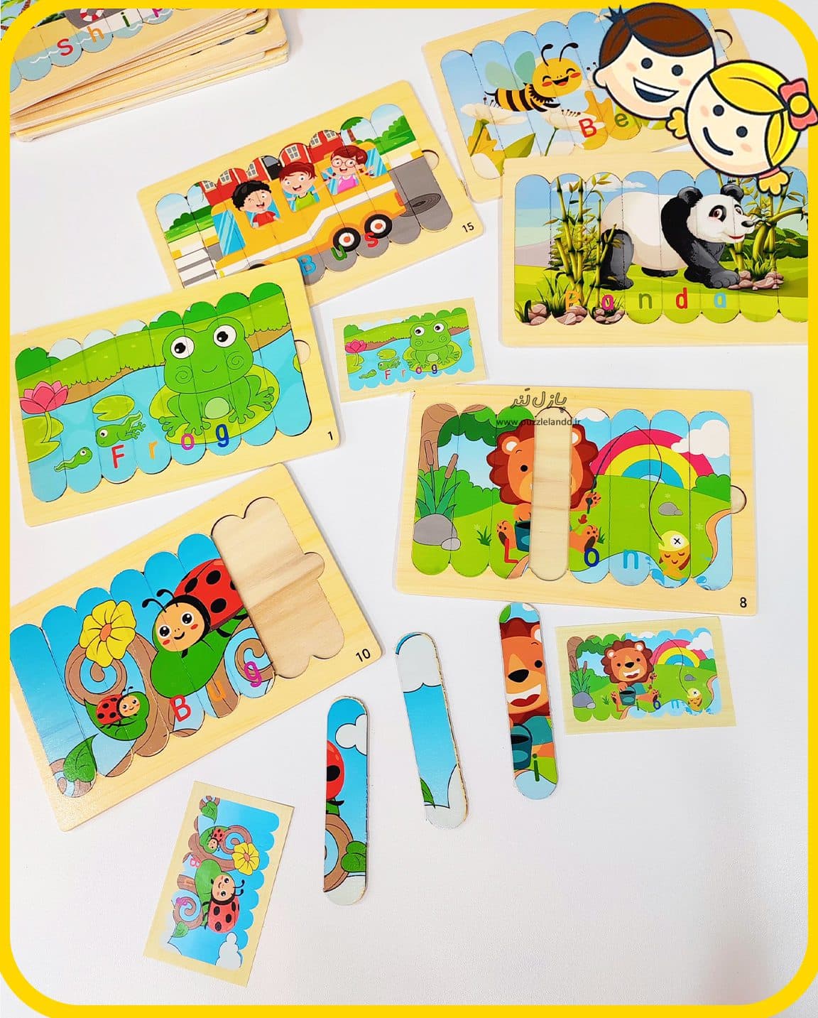 پازل کرکره ای (ریلی)