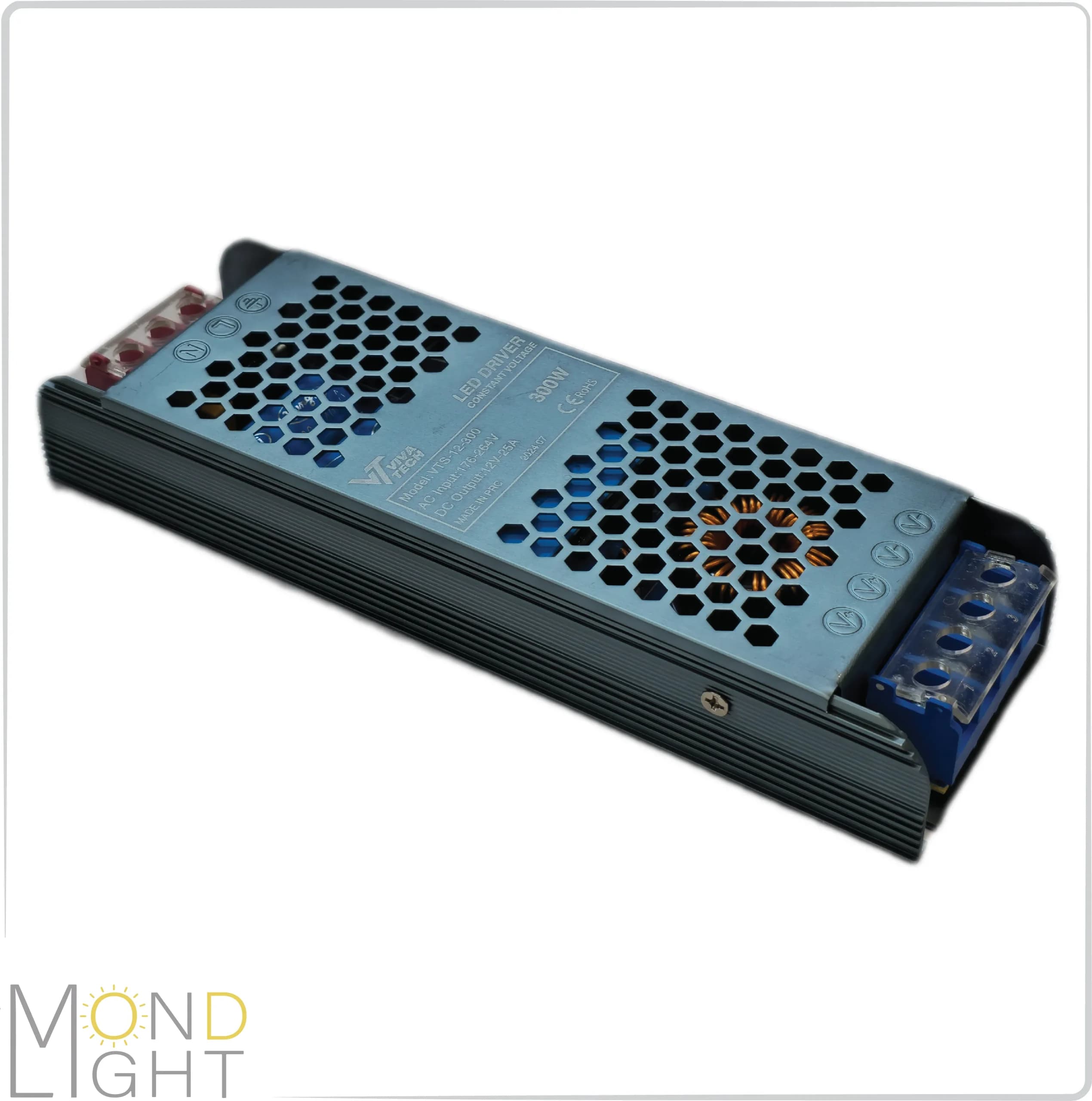 سوئیچینگ 12 ولتviva tech | اسلیم | 300 وات 25 امپر