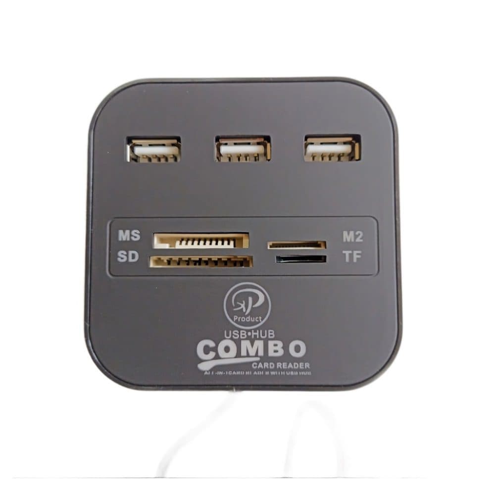 هاب 3 پورت و رم ریدر XP-HC836G