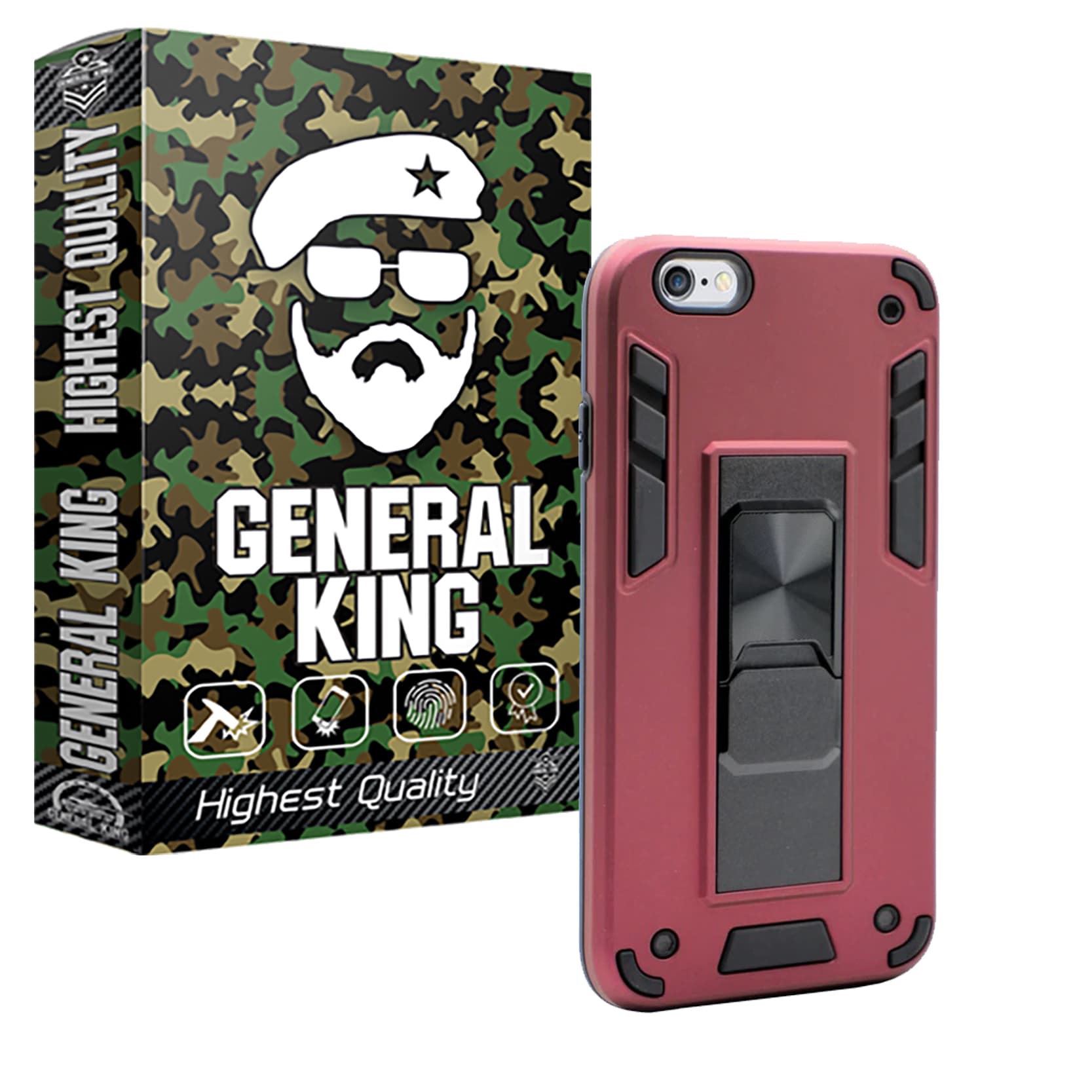 کاور ژنرال کینگ مدل GR-DAP برای گوشی اپل iPhone 6/6s