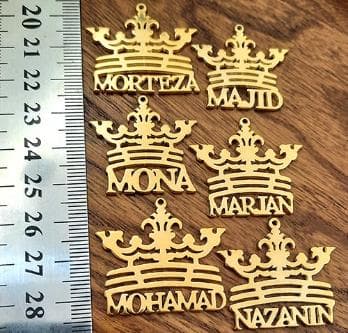 اسم محمد استیل تاجدار کد194