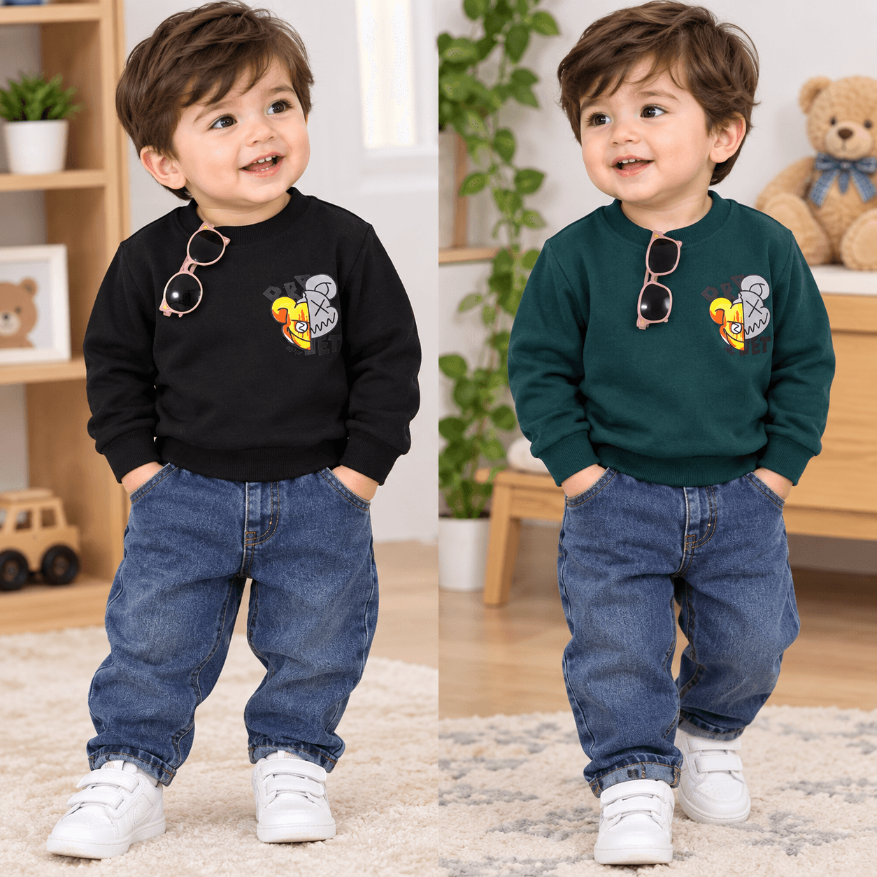 بلوز تک بچگانه سایز 35 کد 1356