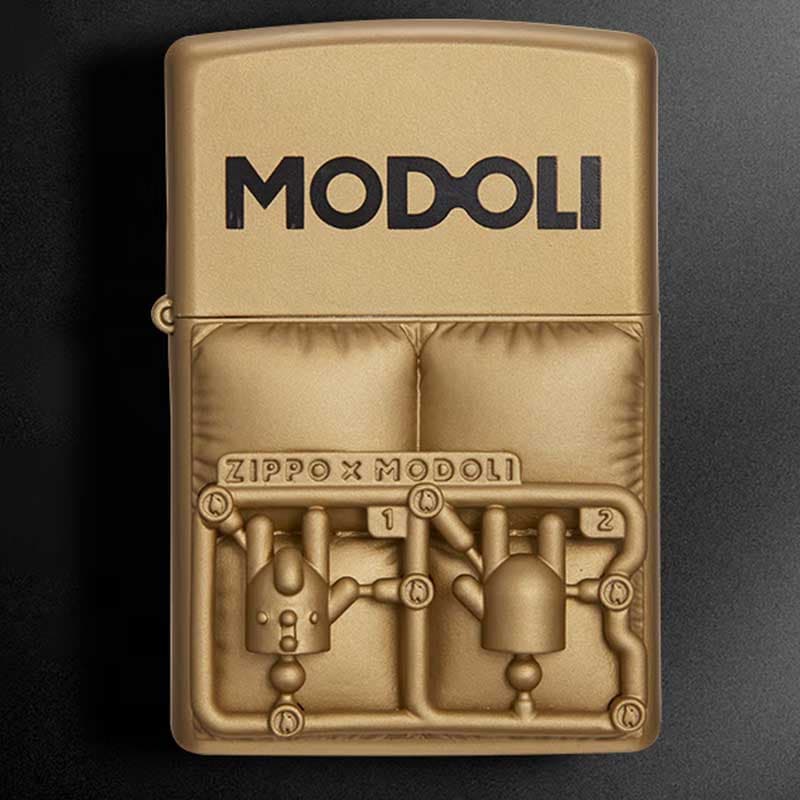 فندک زیپو مودولی طرح لوله کشی کاستوم اصل ZIPPO MODOLI — تصویر ۷