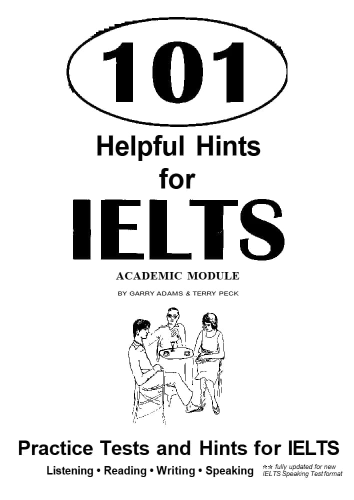 کتاب 101 Helpful Hints for IELTS (۱۰۱ نکته کاربردی برای آیلتس) نسخه PDF انگلیسی
