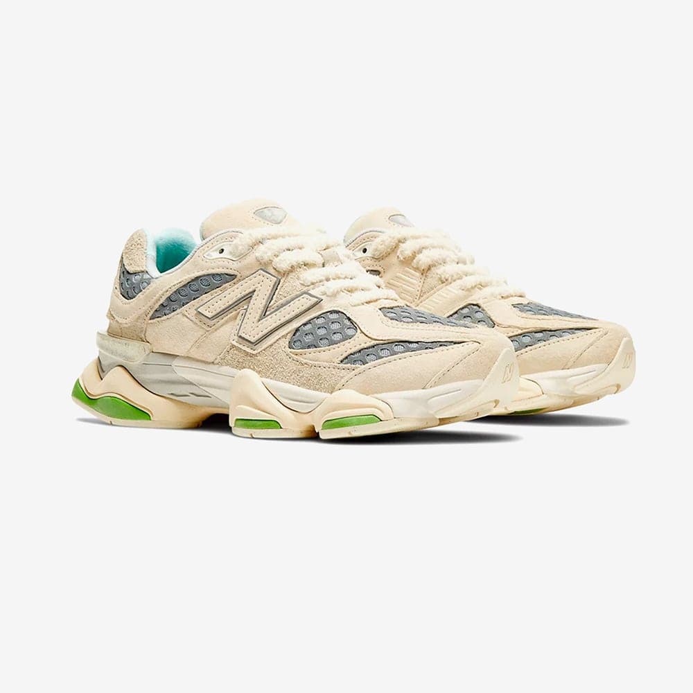 نیوبالانس 9060 کرم سبز بند کنفی New Balance 9060 x Bricks & Wood — تصویر ۳
