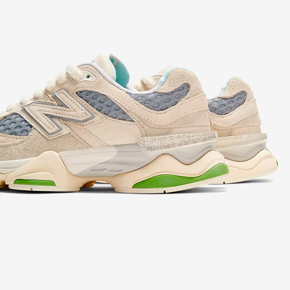 نیوبالانس 9060 کرم سبز بند کنفی New Balance 9060 x Bricks & Wood — تصویر ۲