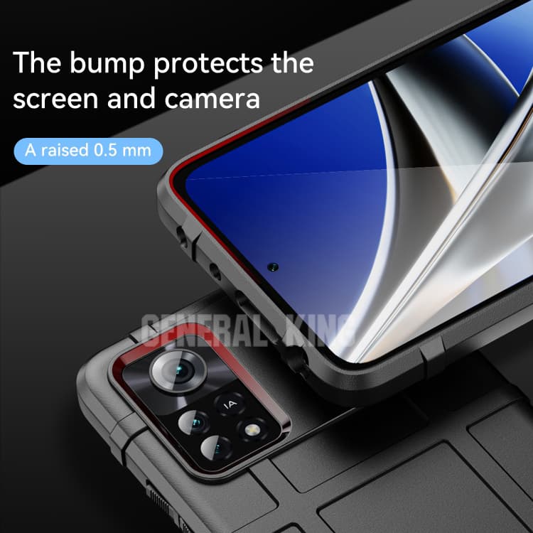 کاور ژنرال کینگ مدل B-NO برای گوشی شیائومی Poco X4 Pro به همراه بندآویز — تصویر ۴