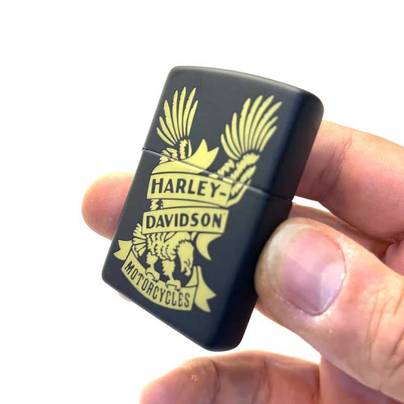 فندک زیپو اصل طرح هارلی دیویدسون مدل 49826 zippo — تصویر ۳