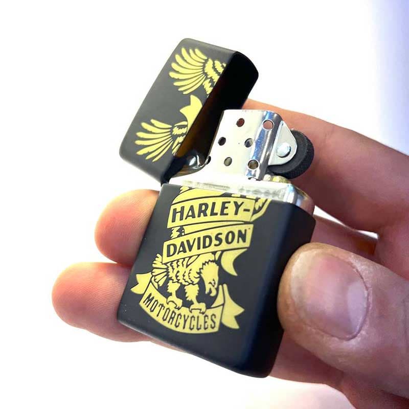 فندک زیپو اصل طرح هارلی دیویدسون مدل 49826 zippo — تصویر ۴