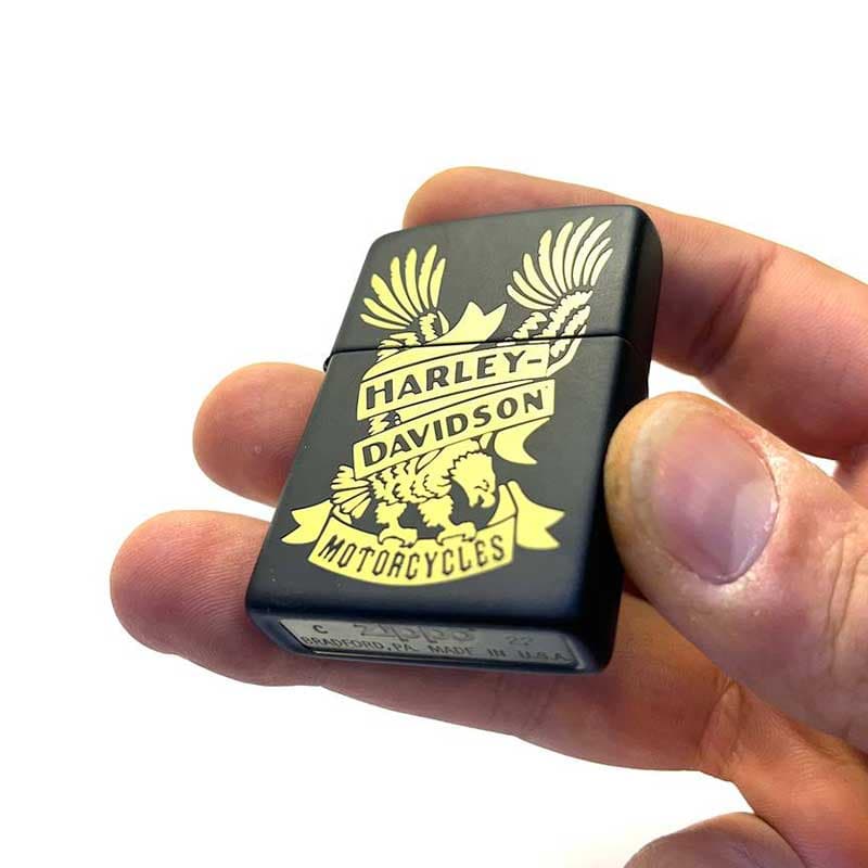 فندک زیپو اصل طرح هارلی دیویدسون مدل 49826 zippo — تصویر ۵
