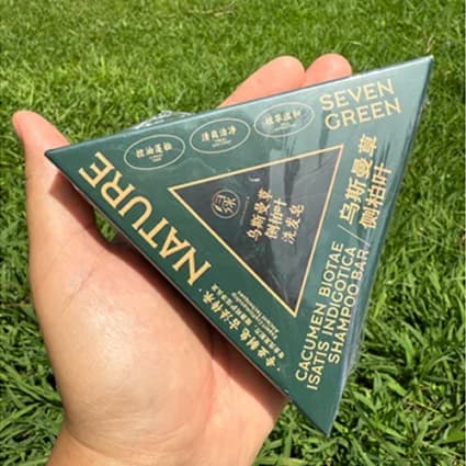 صابون شامپو بار نیچر سون Seven Green Nature اورجینال — تصویر ۳