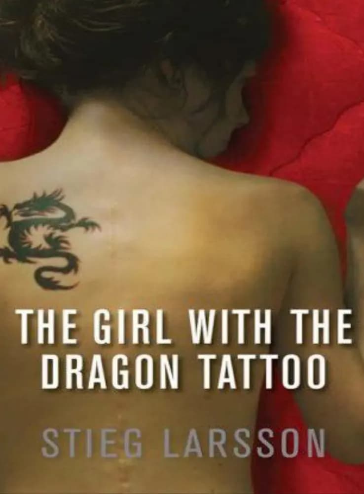 کتاب The Girl with the Dragon Tattoo (دختری با خالکوبی اژدها) نسخه انگلیسی PDF