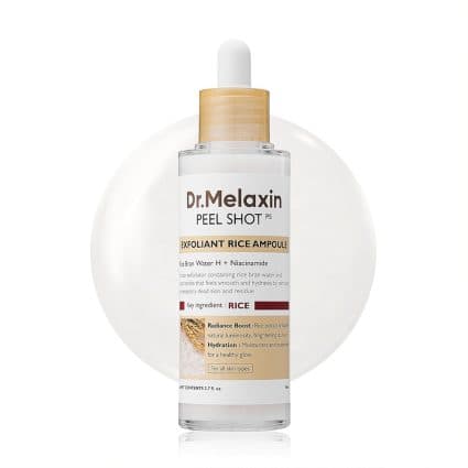 آمپول پیل شات برنج دکتر ملاکسین Dr. Melaxin (لایه بردار و روشن کننده پوست) اورجینال