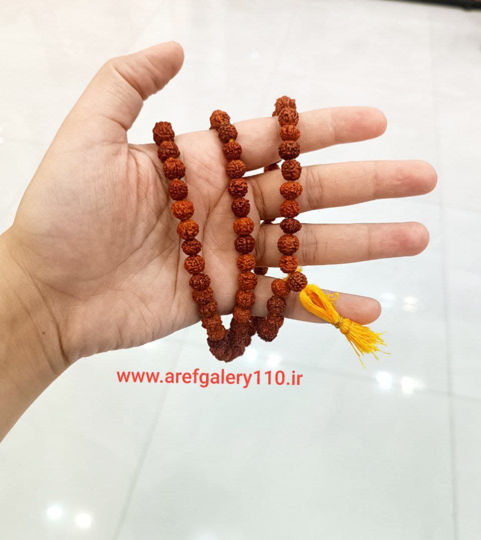 تسبیح رودراکشا /سایز هشت/ اصل هندی
