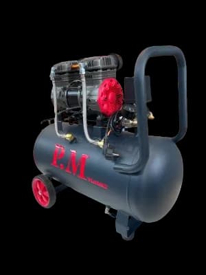 کمپرسور هوا 50 لیتری سایلنت پی ام مدل TM-50 — تصویر ۲