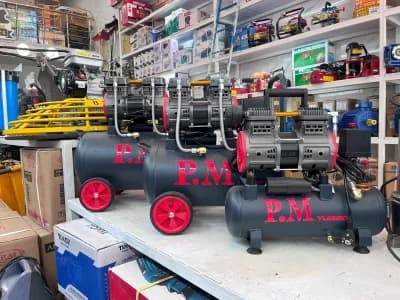 کمپرسور هوا 50 لیتری سایلنت پی ام مدل TM-50 — تصویر ۴