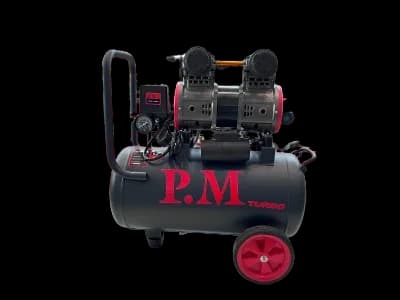 کمپرسور هوا 30 لیتری سایلنت پی ام مدل TM-30 — تصویر ۳