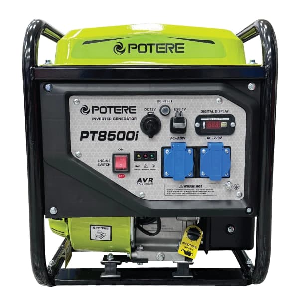 موتور برق بنزینی پوتر 2.9 کیلووات مدل PT8500i اینورتری تک فاز هندلی