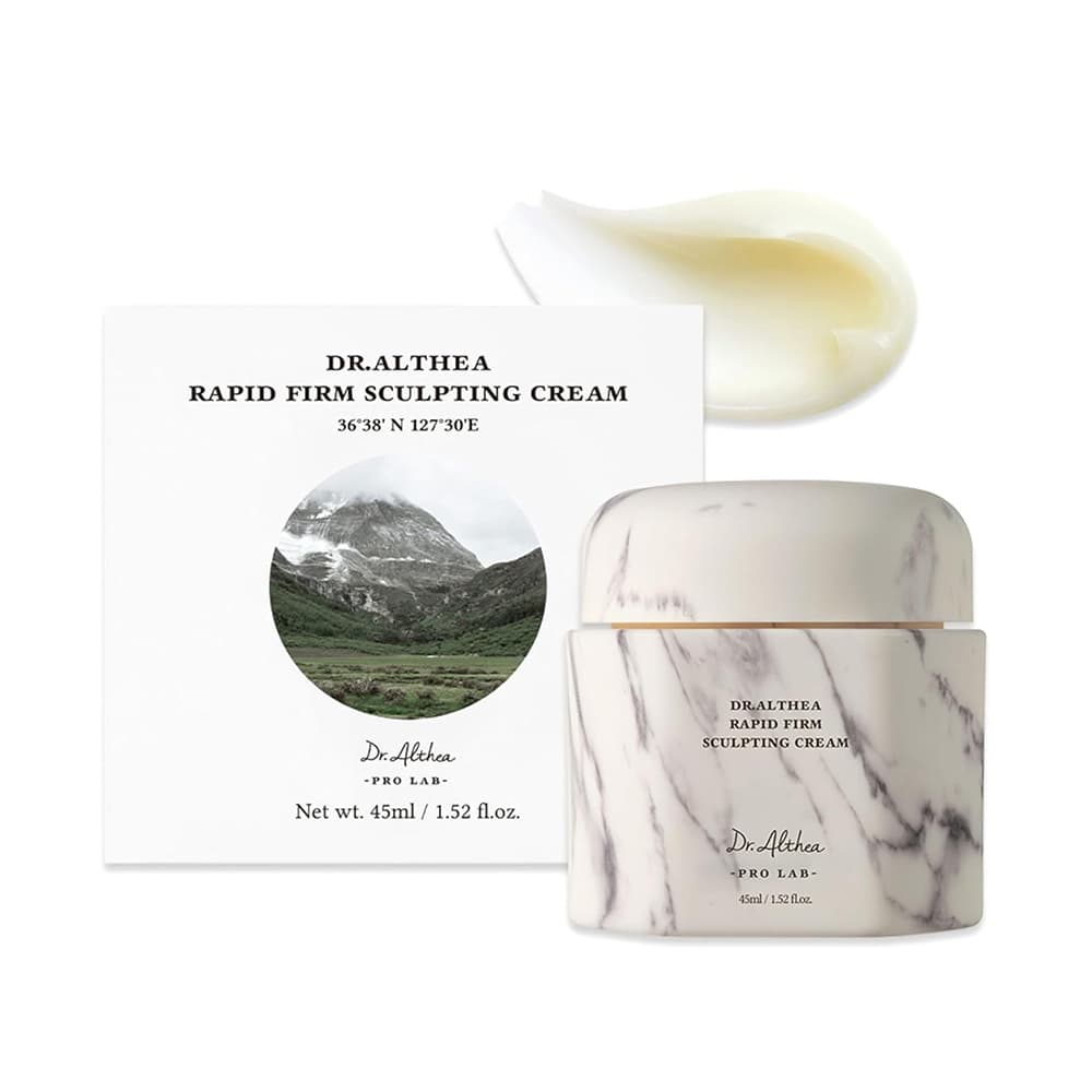 کرم لیفتینگ ضدچروک و جوانساز دکتر آلتیا Dr Althea Rapid Firm Sculpting Cream مناسب انواع پوست بخصوص پوست هاس مستعد جوش و اکنه حجم 45 میلی لیتر