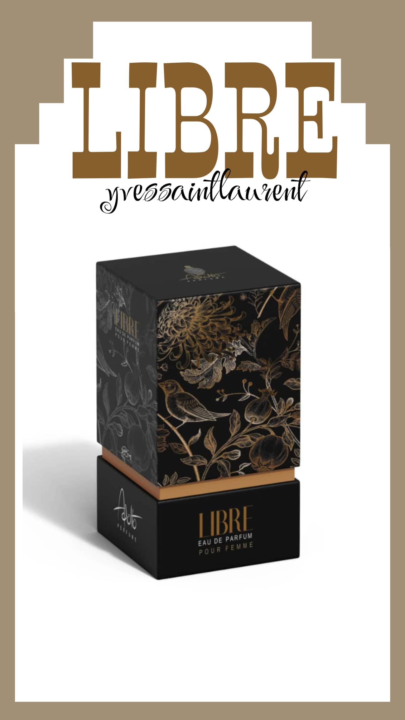 ادکلن هارد باکس مکعبی آدولفو – عطر لوکس، ماندگار و خاص _۱۰۰ میل — تصویر ۳