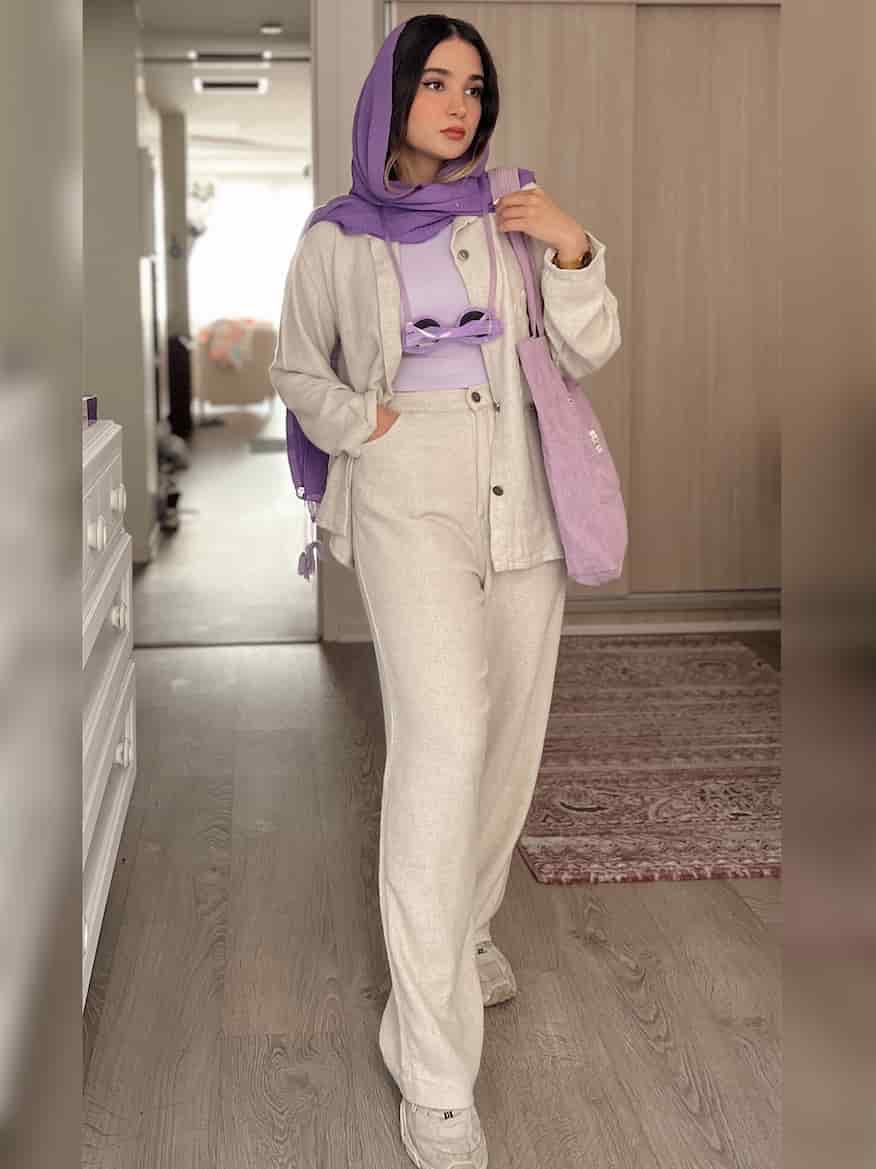 ست شومیز شلوار کنفی هرمز