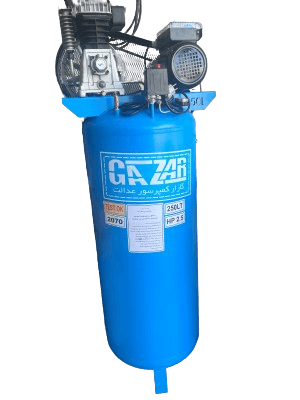 کمپرسور هوا 250 لیتری ایستاده گازار